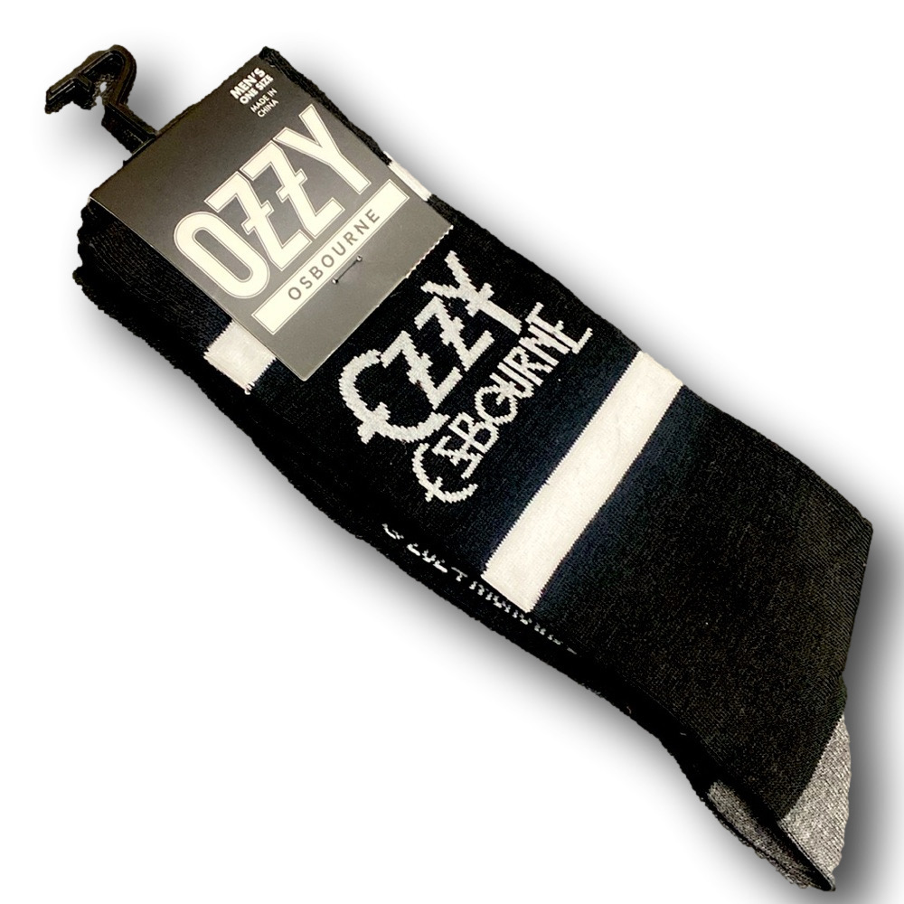 3/$20 Ozzy Osbourne Funny Novelty Crew Socks - NWT - Picture 3 of 3